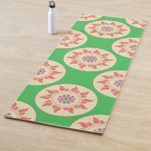 Sunburst Mandala Paisible Yoga Mat