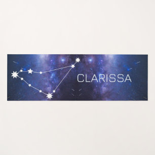 Tapis De Yoga SYMBOLE Étoile Zodiaque Capricorne Yoga Mat