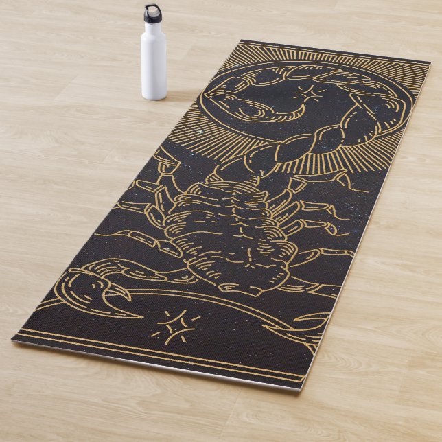 Tapis De Yoga SYMBOLE Zodiaque Scorpio Yoga Mat (En situation)