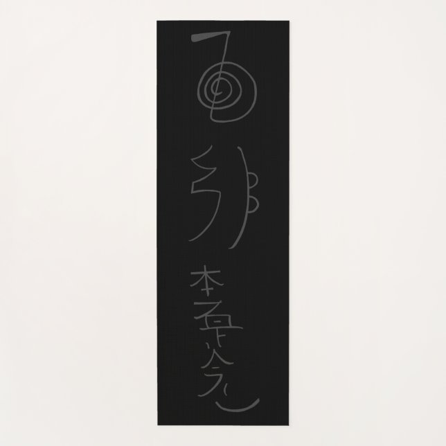 Tapis De Yoga Symboles Reiki - Reiki Guérir Yoga Mat (Devant)