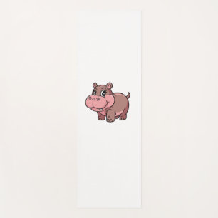 Tapis De Yoga T-Shirt à manches longues pour bébé mignon Hippo M