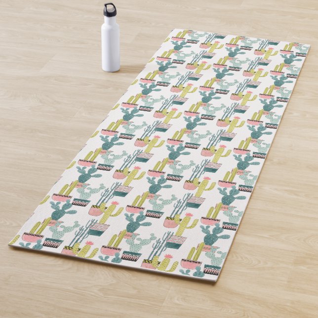 Tapis De Yoga Taco à propos d'amour | Motif Cactus (En situation)