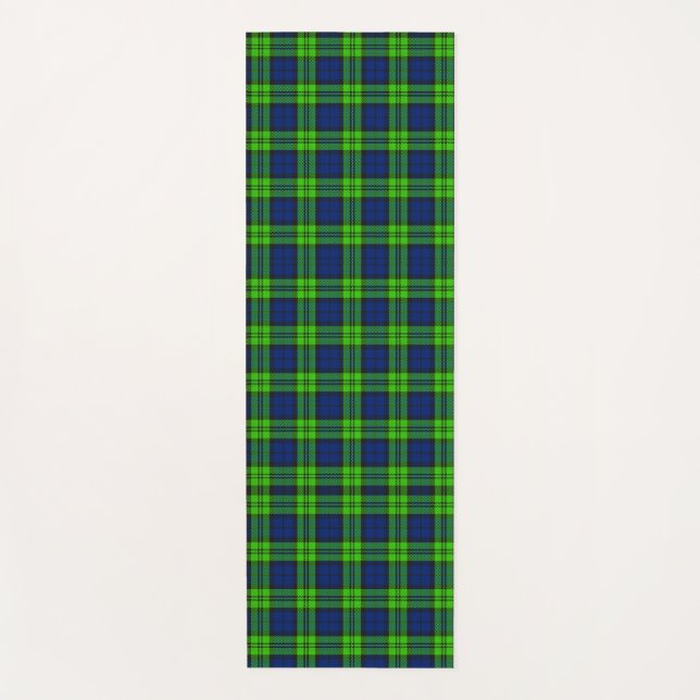 Tapis De Yoga Tartan plaqué Blackwatch (Devant)