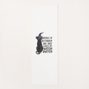 Tapis De Yoga Tasse À Beurre, Tu Viens De Flipper Ma Sorcière