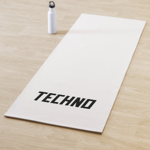Tapis De Yoga TECHNO Music
