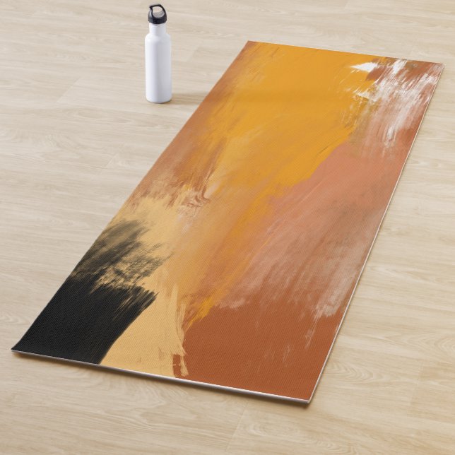 Tapis De Yoga Terre Abstraite (En situation)