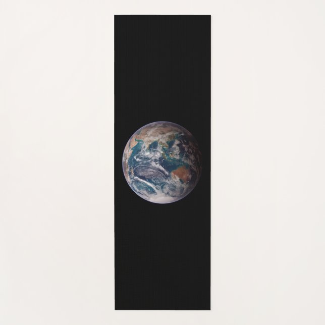 Tapis De Yoga Terre de marbre bleu (hémisphère oriental) (Devant)