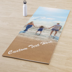 Tapis De Yoga Texte Photo Personnalisé Yoga Mat - Unique Votre C