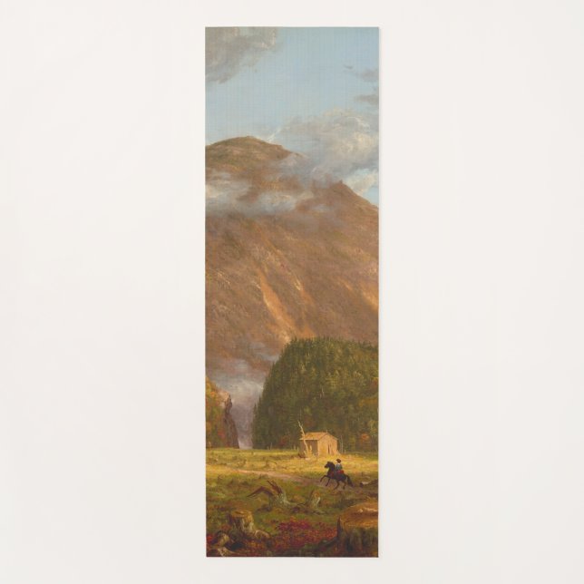 Tapis De Yoga Thomas Cole Vue du col de la montagne (Devant)
