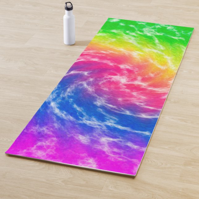 Tapis De Yoga Tie Tee Tee Yoga Mat (En situation)
