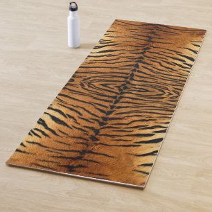 Tapis De Yoga Tigre de fourrure d'animal de la jungle tribale Im