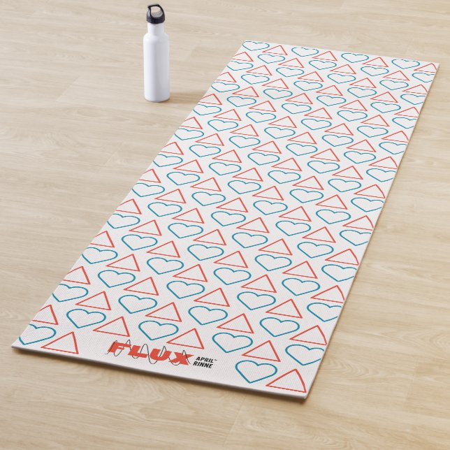 Tapis De Yoga "Tomber amoureux du changement" Yoga Mat à double  (En situation)