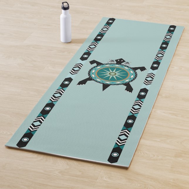 Tapis De Yoga Tortue autochtone (En situation)