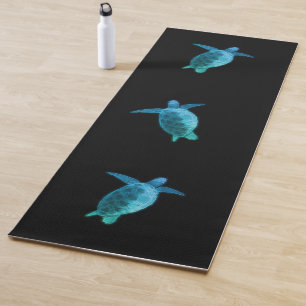 Tapis De Yoga Tortue bleue