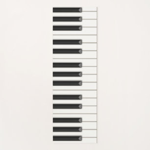 Tapis De Yoga Touches de piano réalistes surdimensionnées Person