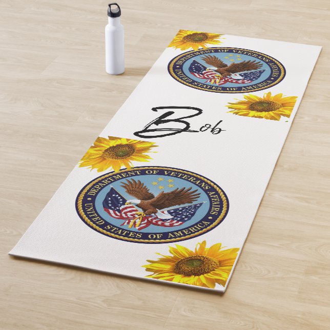 Tapis De Yoga Tournesol Vétérinaire Yoga Mat (En situation)