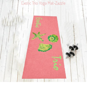 Tapis De Yoga Trio exotique