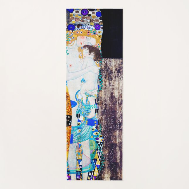 Tapis De Yoga Trois ans de vie, Gustav Klimt (Devant)