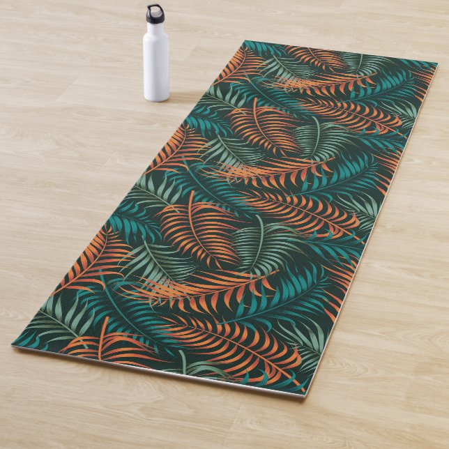Tapis De Yoga Tropical Print Yoga Mat (En situation)