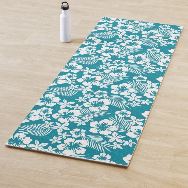 Tapis De Yoga Tropical Print Yoga Mat (En situation)