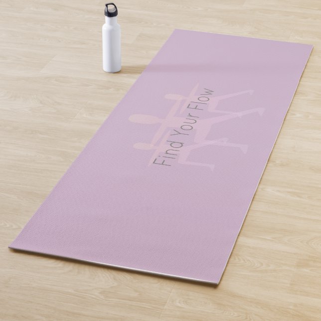 Tapis De Yoga Trouvez votre pochette de guerrier de flux (En situation)