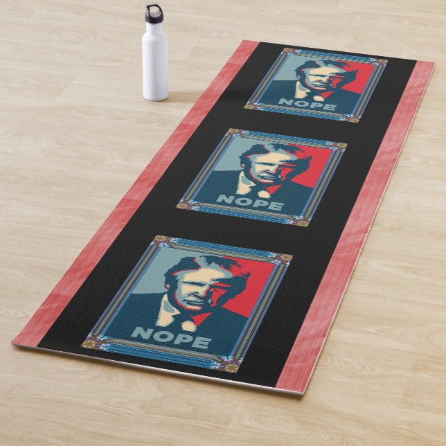 Tapis De Yoga Trump Nope Yoga Mat (En situation)