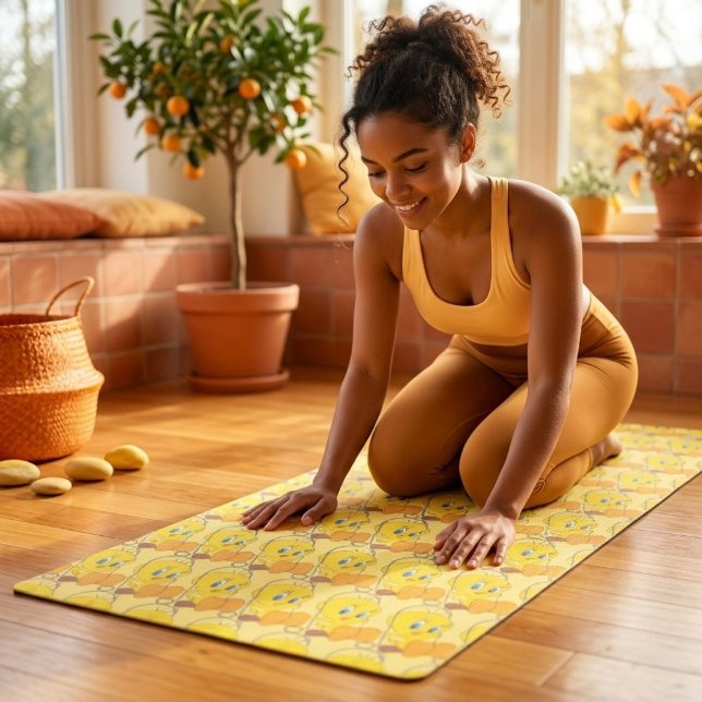 Tapis de yoga Tweety (Créateur téléchargé)