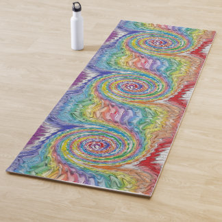 Tapis De Yoga Un éclat coloré