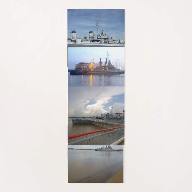 Tapis De Yoga USS Kidd (Devant)