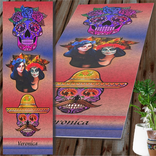 Tapis De Yoga Vallarta Catrinas 1718 (Créateur téléchargé)