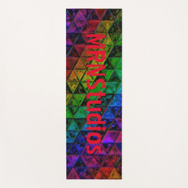 Tapis De Yoga Verre de fierté (Devant)
