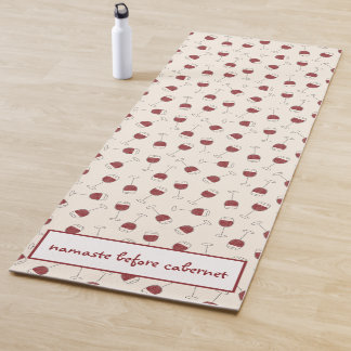 Tapis De Yoga Verre Rouge Namaste Avant Cabernet Yoga Mat