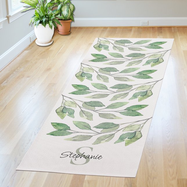 Tapis De Yoga Vert personnalisé (Créateur téléchargé)