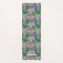 Vibrations de jardin heureux Art abstrait floral