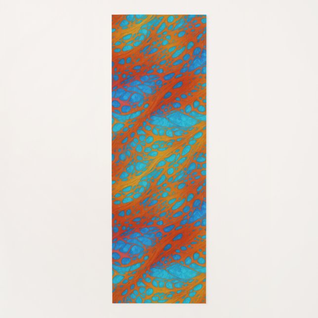 Tapis De Yoga vie colorée (Devant)