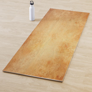 Tapis De Yoga Vieux papier Texturé Look Fitness Élégant Modèle