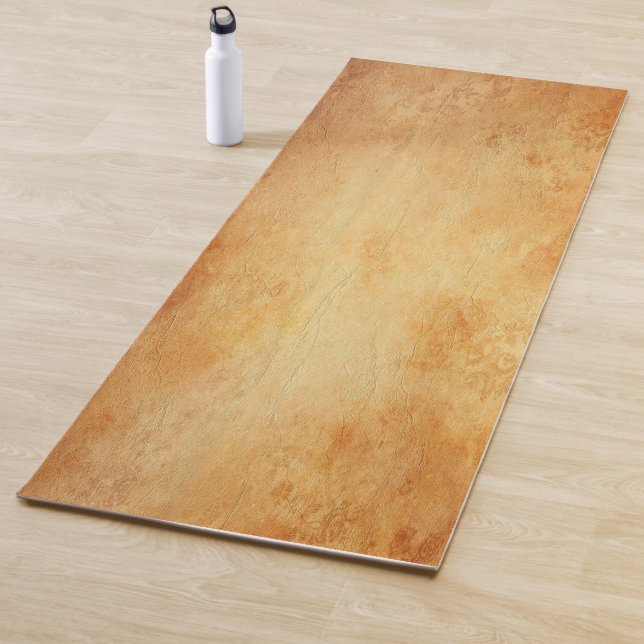 Tapis De Yoga Vieux papier Texturé Look Fitness Élégant Modèle (En situation)