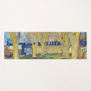 Tapis De Yoga Vincent van Gogh - Le Train Bleu