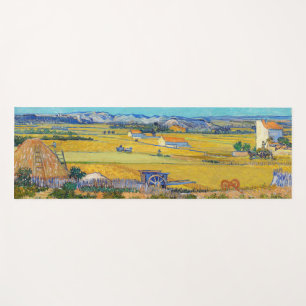 Tapis De Yoga Vincent van Gogh - Récolte à La Crau