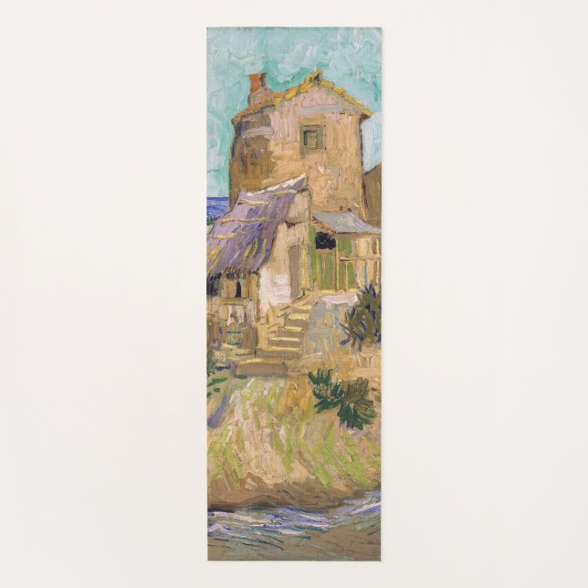 Tapis De Yoga Vincent van Gogh - The Old Mill (Devant)