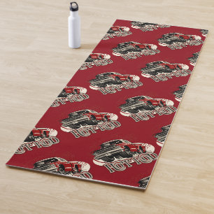 Tapis De Yoga Voiture de dessin
