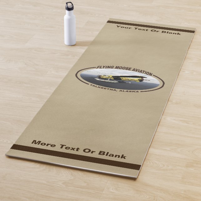 Tapis De Yoga Vol Moose Aviation de Havilland DH3-C Otter (En situation)