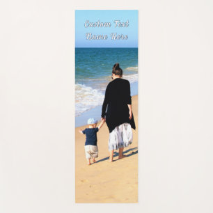 Tapis De Yoga Votre yoga photo avec texte personnalisé