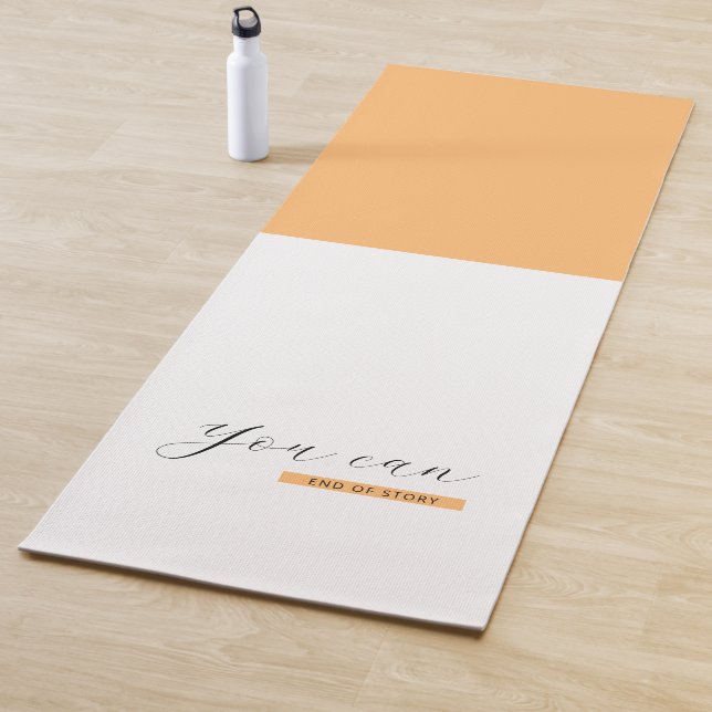 Tapis De Yoga Vous Pouvez | Devis motivationnel | Inspirationnel (En situation)