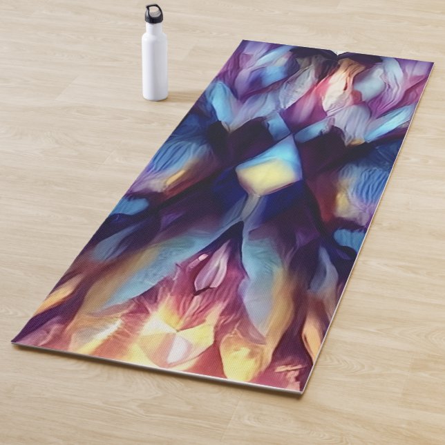 Tapis De Yoga W4VE ・ DESIGHN. | "Procédure" ~ [50 / 50] ・ (En situation)