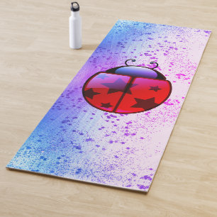 Tapis De Yoga Whimsical Ladybug Yoga Mat