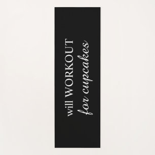 Tapis De Yoga Will WORKOUT for Cupcakes Yoga Mat