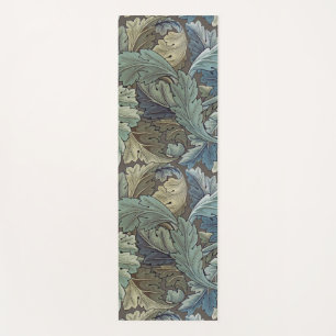 Tapis De Yoga William Morris Acanthus Sage Fleur Floral Botaniqu