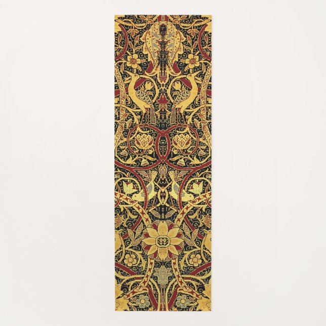 Tapis De Yoga William Morris Bullerswood Tapisserie Faux (Devant)