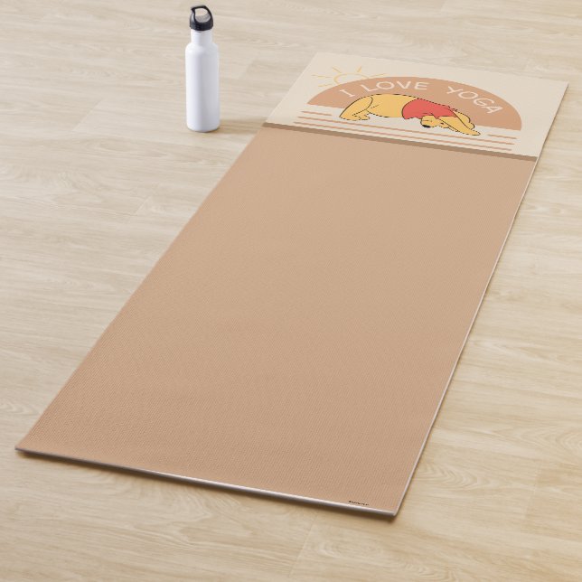 Tapis De Yoga Winnie l'Ooh - J'aime le yoga (En situation)